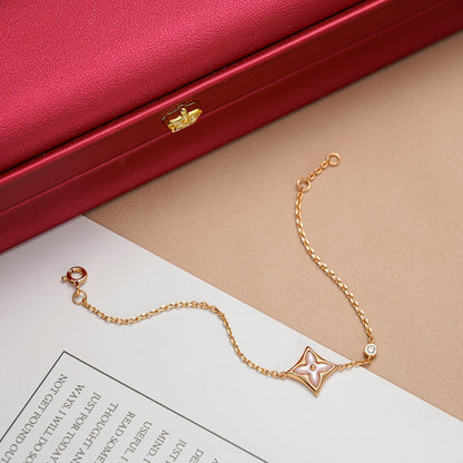 [Peak]STAR 1 DIAMOND ROSE GOLD BRACELET