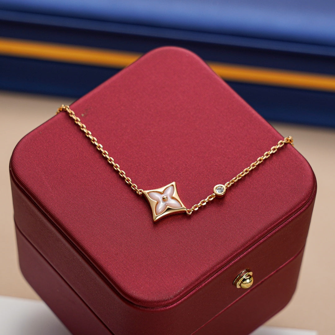 [Peak]STAR 1 DIAMOND ROSE GOLD BRACELET