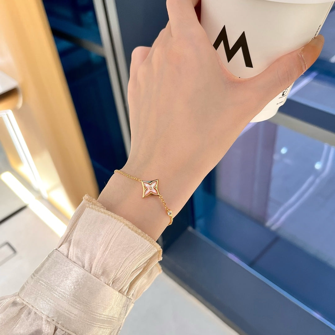 [Peak]STAR 1 DIAMOND ROSE GOLD BRACELET