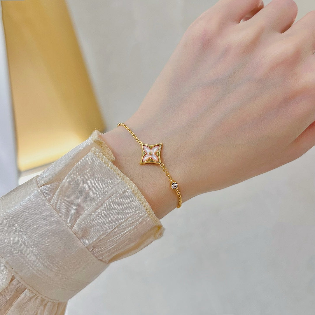 [Peak]STAR 1 DIAMOND ROSE GOLD BRACELET