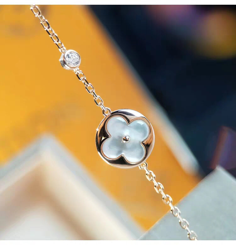 [Peak]SUN MOP GOLD 1 DIAMOND NECKLACE