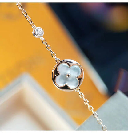 [Peak]SUN MOP GOLD 1 DIAMOND NECKLACE