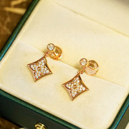[Peak]STAR DIAMONDS EARRINGS GOLD