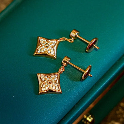 [Peak]STAR DIAMONDS EARRINGS GOLD