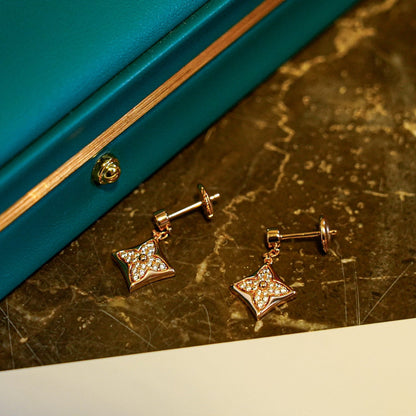 [Peak]STAR DIAMONDS EARRINGS GOLD