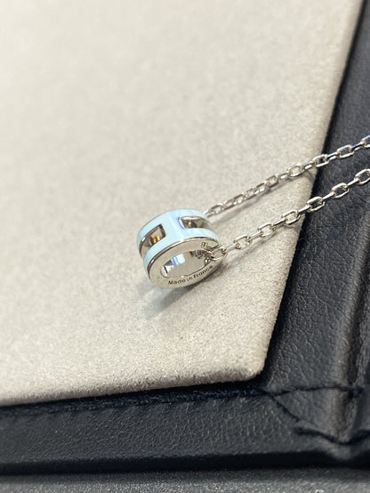 [Peak]POP H LIGHT BLUE NECKLACE