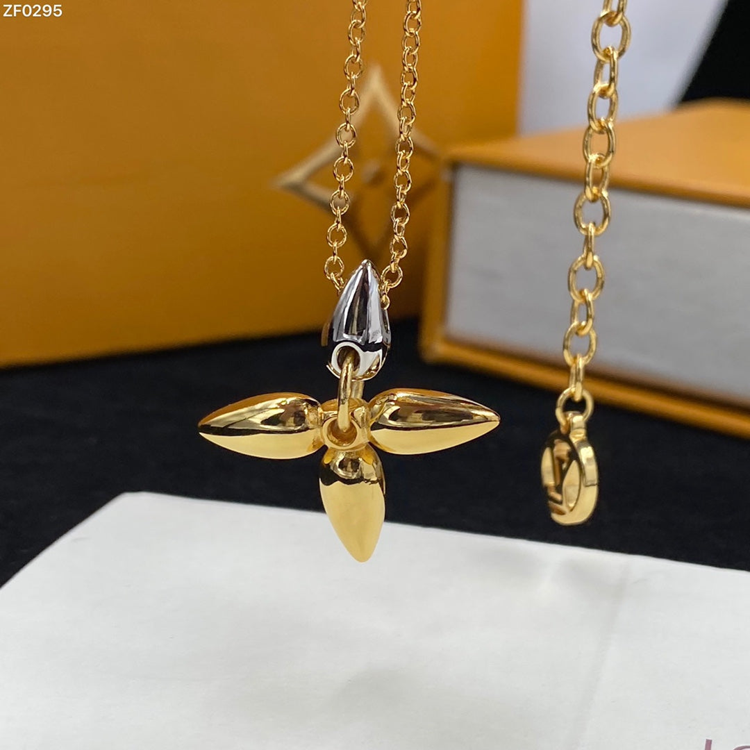 [Peak]LOUISETTE PEDANT GOLD NECKLACE