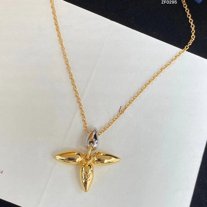 [Peak]LOUISETTE PEDANT GOLD NECKLACE