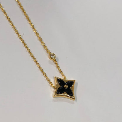 [Peak]STAR BLACK MOP NECKLACE