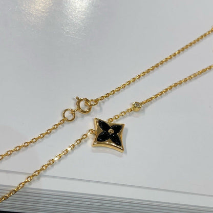 [Peak]STAR BLACK MOP NECKLACE
