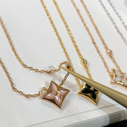 [Peak]STAR BLACK MOP NECKLACE