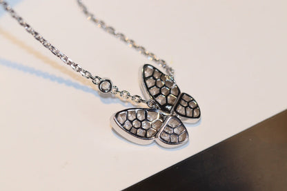[Peak]BUTTERFLY DIAMOND CHARM NECKLACE