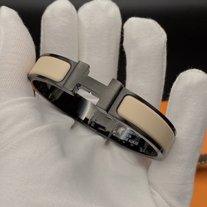 [Peak]H BRACELET 12MM BLACK BEIGE CERAMIC