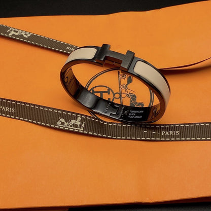 [Peak]H BRACELET 12MM BLACK BEIGE CERAMIC