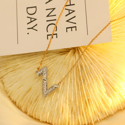 [Peak]VOLT SILVER DIAMOND PEDANT NECKLACE