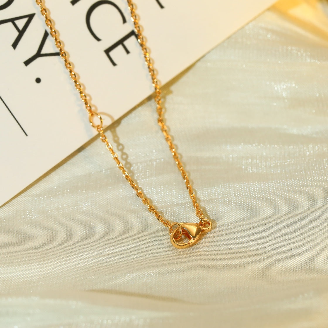 [Peak]VOLT SILVER DIAMOND PEDANT NECKLACE