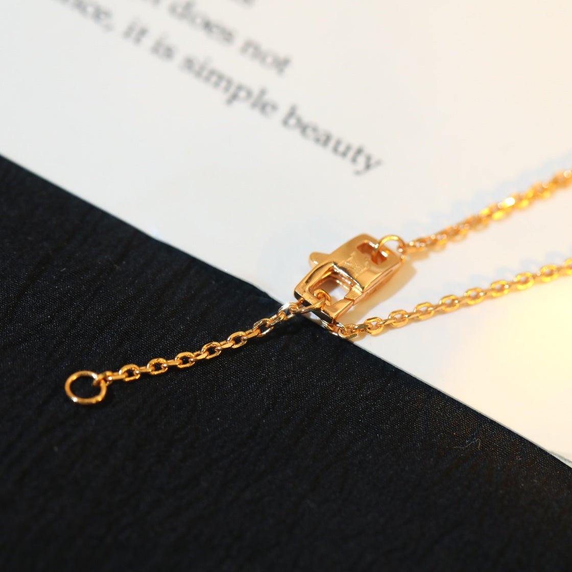 [Peak]STAR AND SUN DIAMOND ROSE GOLD NECKLACE