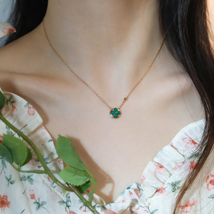 [Peak]SUN PEDANT ROSE GOLD 1 DIAMOND NECKLACE