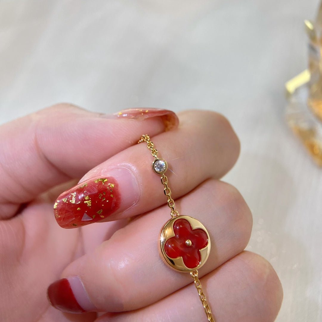 [Peak]SUN PEDANT CARNELIAN BRACELET