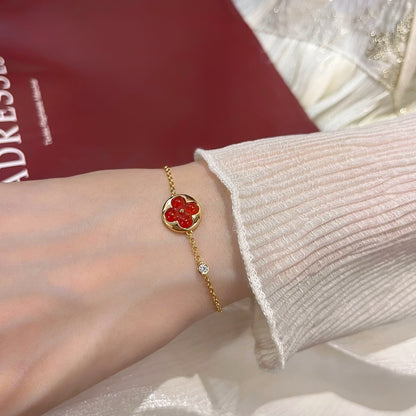[Peak]SUN PEDANT CARNELIAN BRACELET
