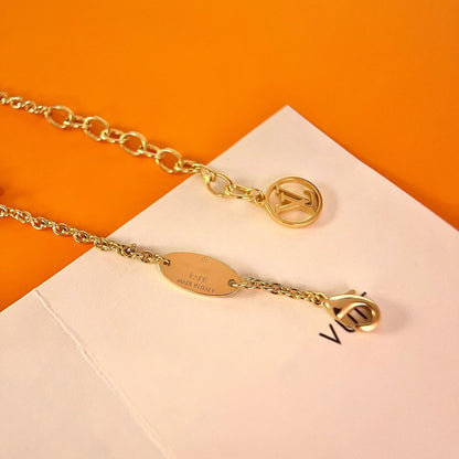 [Peak]LOGO STAR MOTIF GOLD BRACELET