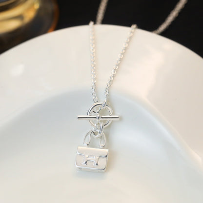 [Peak]POP H PEDANT SILVER NECKLACE