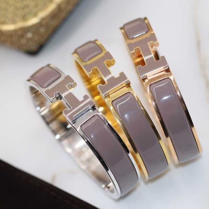 [Peak]H BRACELET 12MM BROWN