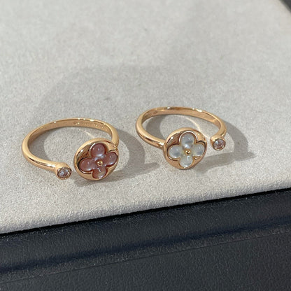 [Peak]SUN 1 DIAMOND PINK MOP RING