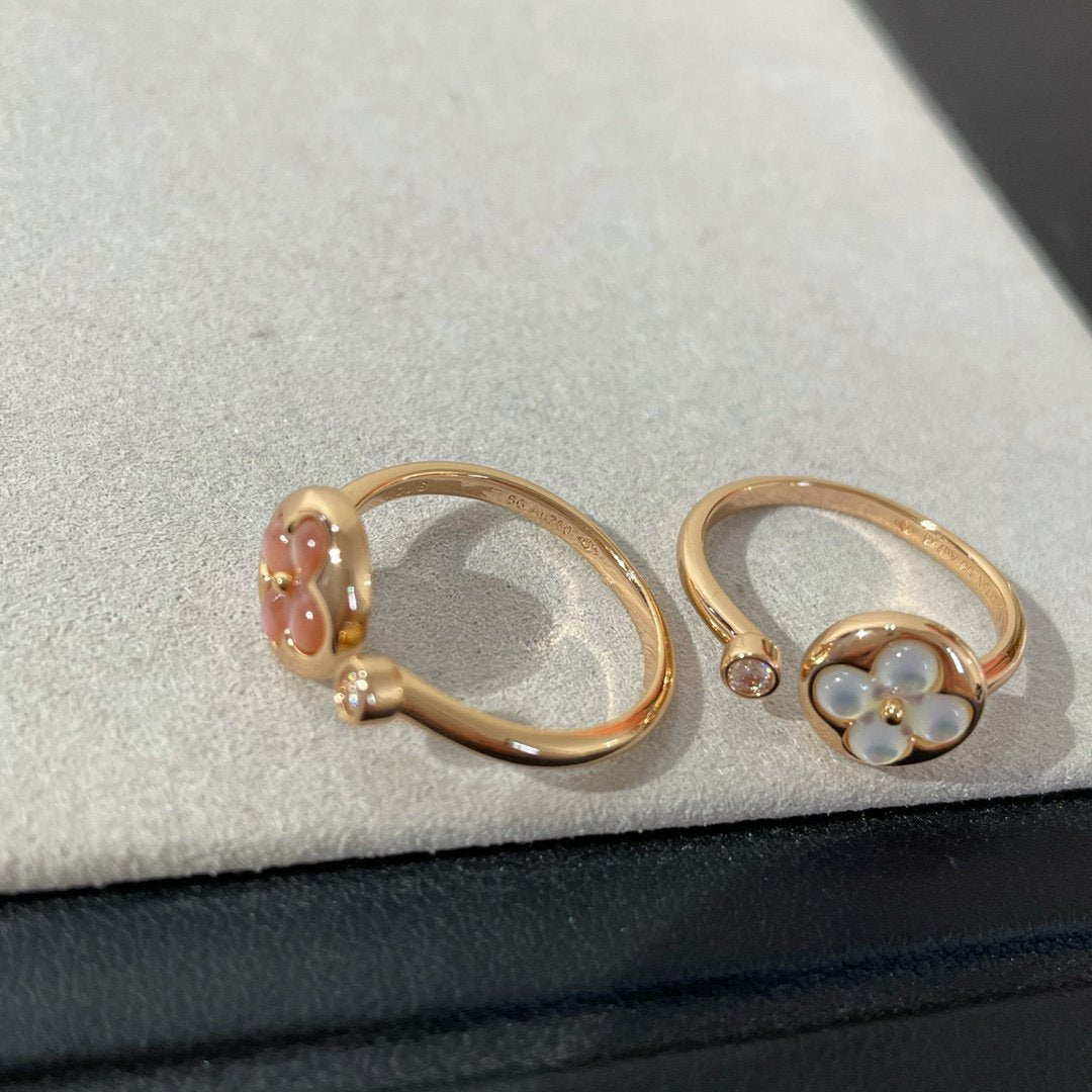 [Peak]SUN 1 DIAMOND PINK MOP RING