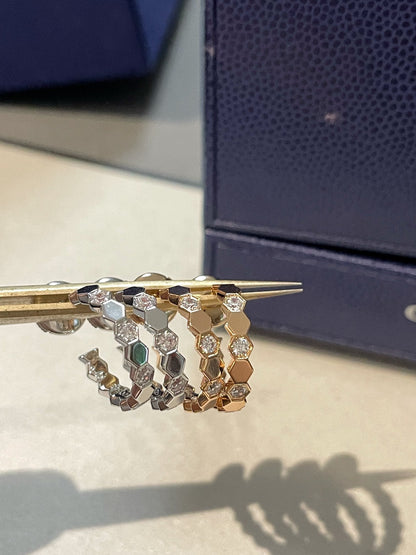 [Peak]Hollow Design Four-Leaf Clover Flower Shape Ring