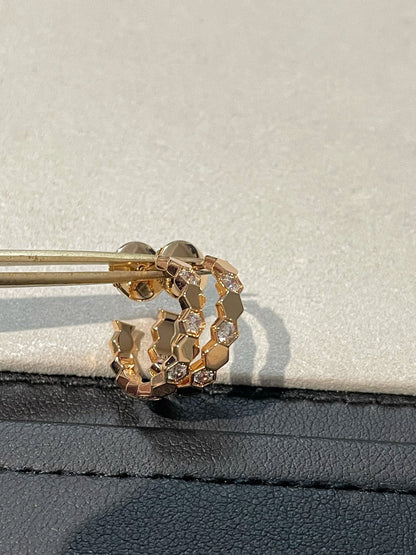 [Peak]Hollow Design Four-Leaf Clover Flower Shape Ring