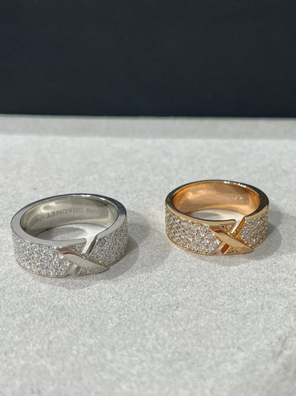 [Peak]LIENS EVIDENCE  DIAMOND PAVED RING