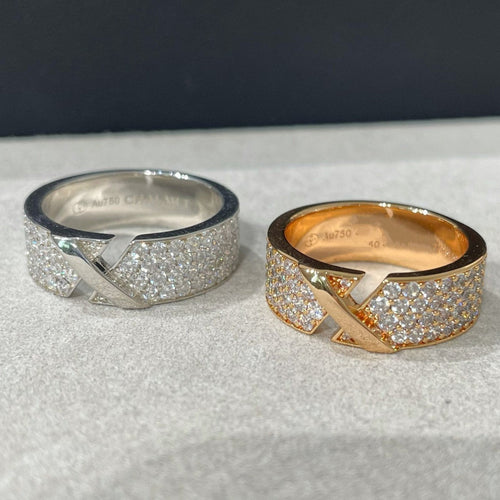 [Peak]LIENS EVIDENCE  DIAMOND PAVED RING