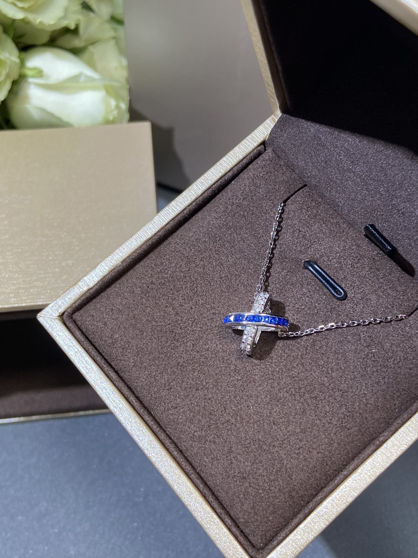 [Peak]LIENS DIAMOND SILVER NECKLACE