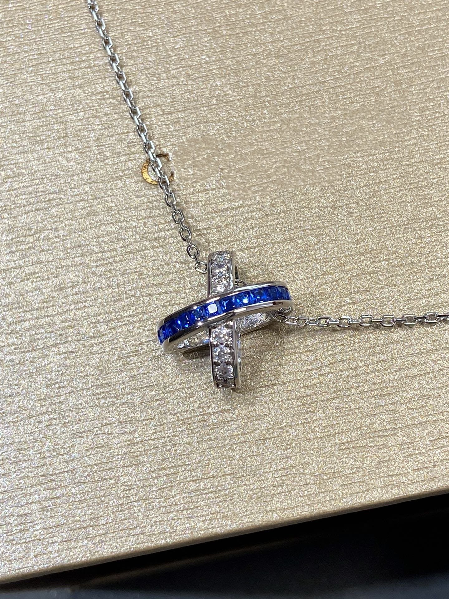 [Peak]LIENS DIAMOND SILVER NECKLACE