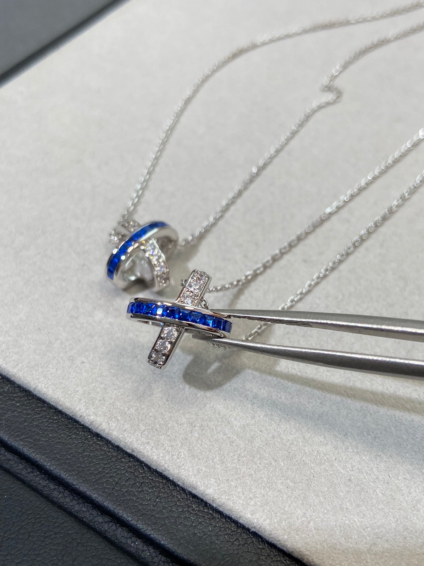 [Peak]LIENS DIAMOND SILVER NECKLACE