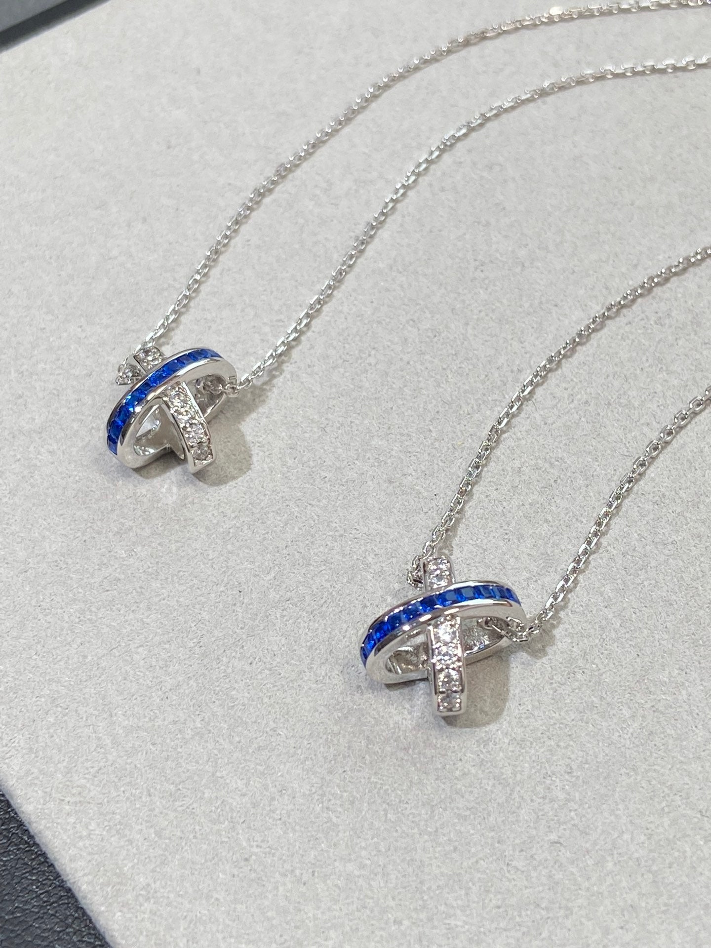 [Peak]LIENS DIAMOND SILVER NECKLACE