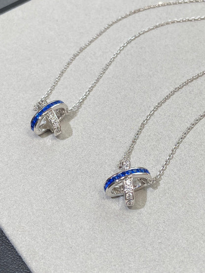 [Peak]LIENS DIAMOND SILVER NECKLACE