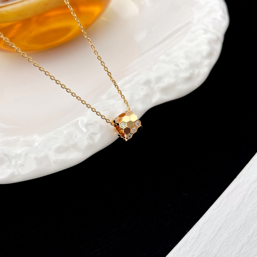 [Peak]BEE MINI PEDANT DIAMOND NECKLACE