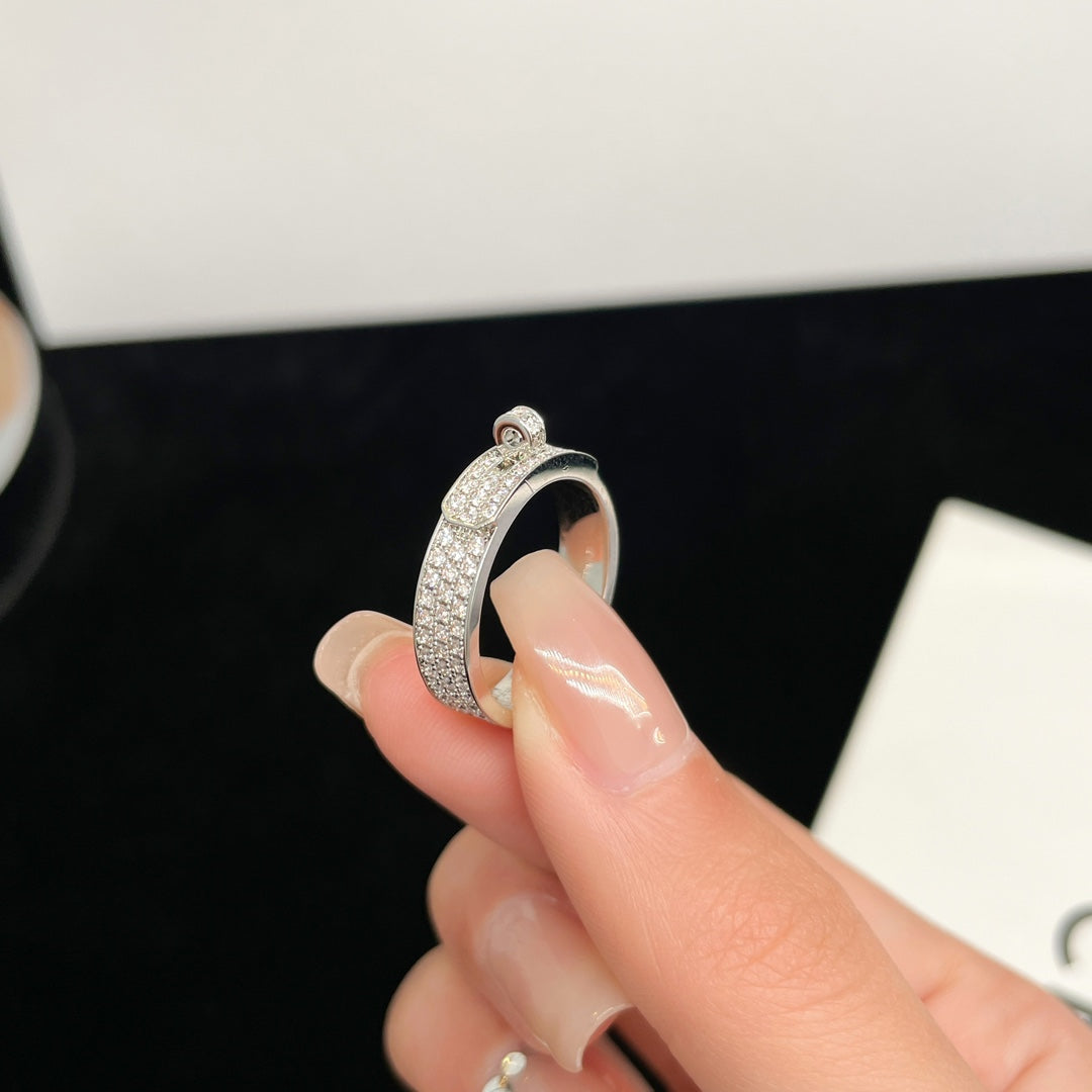 [Peak]KELLY SILVER DIAMOND RING