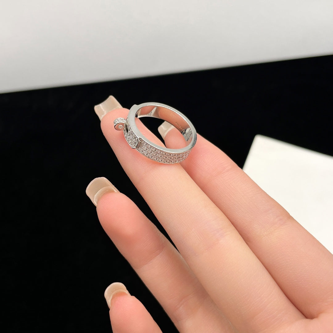 [Peak]KELLY SILVER DIAMOND RING