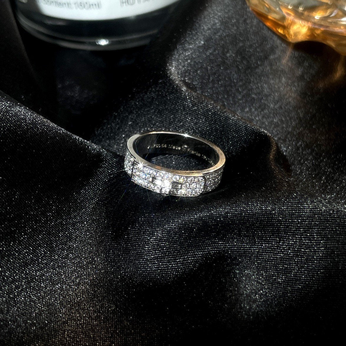 [Peak]KELLY SILVER DIAMOND RING