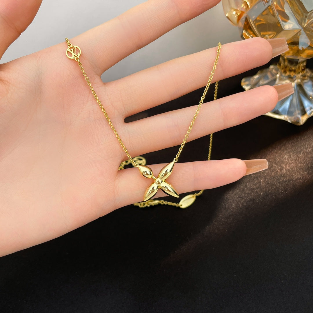 [Peak]LOUISETTE GOLD NECKLACE