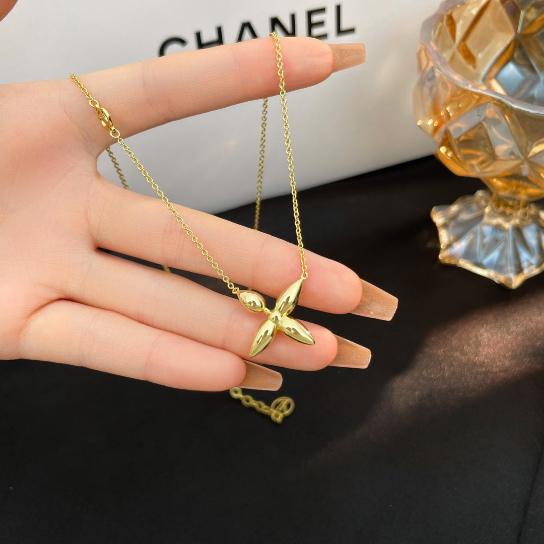 [Peak]LOUISETTE GOLD NECKLACE