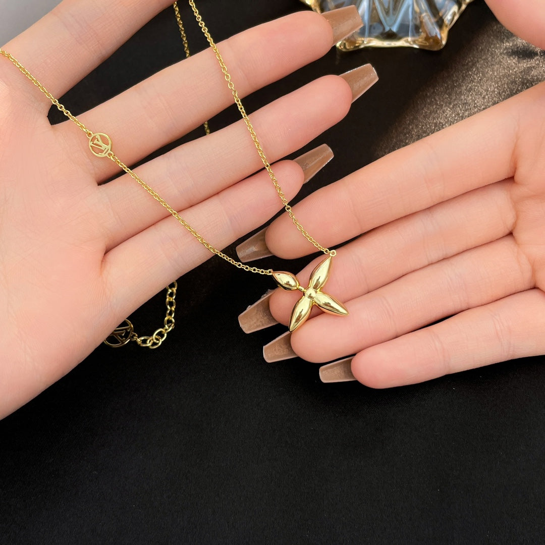 [Peak]LOUISETTE GOLD NECKLACE