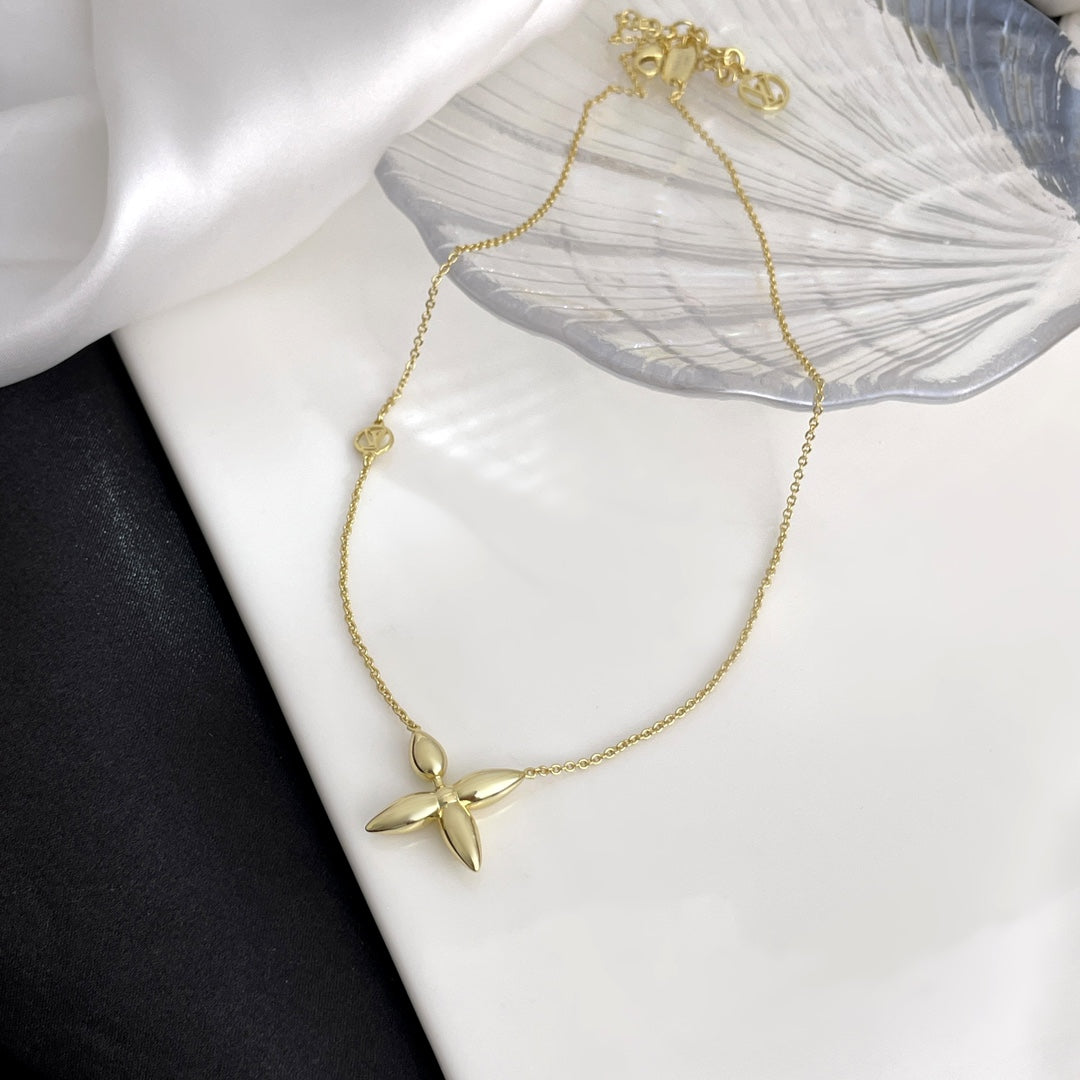 [Peak]LOUISETTE GOLD NECKLACE