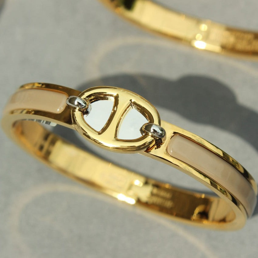 [Peak]CLIC CHAINE GOLD BRACELET