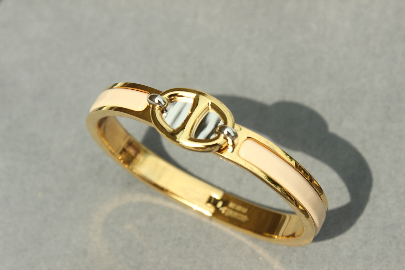 [Peak]CLIC CHAINE GOLD BRACELET