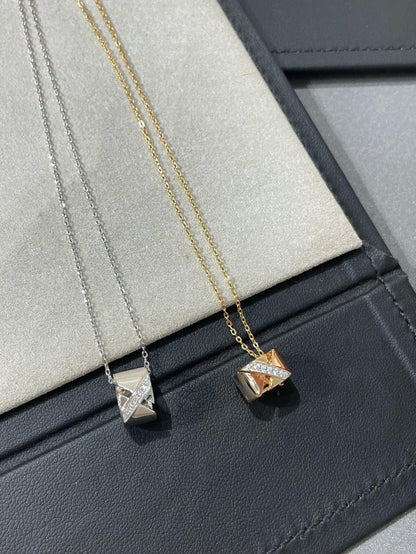 [Peak]LIENS EVIDENCE DIAMOND NECKLACE