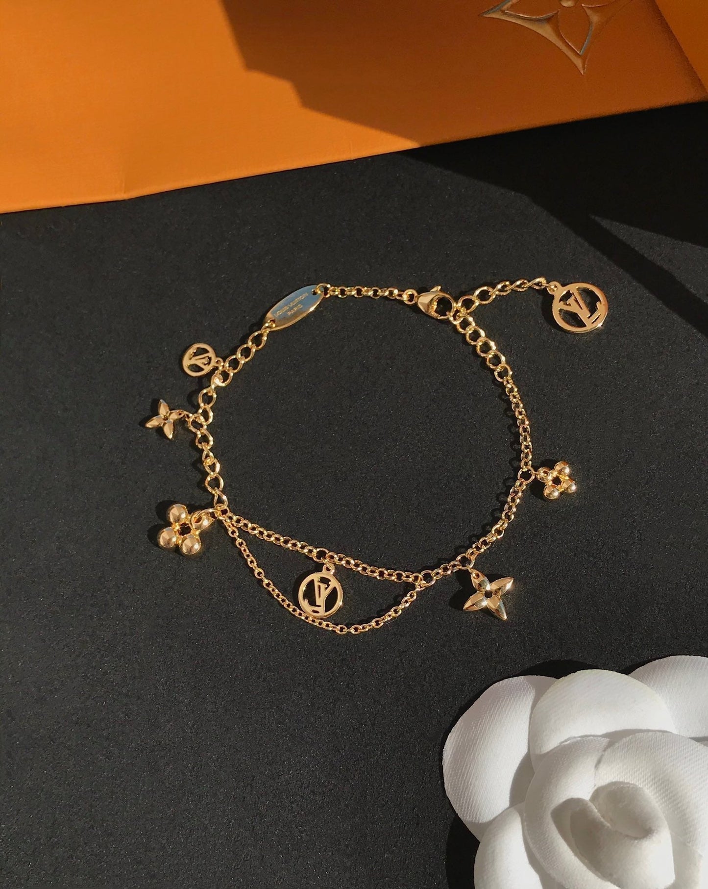 [Peak]BLOOMING ROSE GOLD MOP BRACELET
